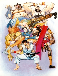 “Street Fighter II – The World Warrior” artwork 1